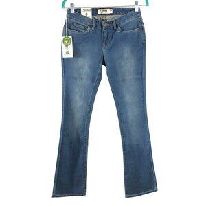 Mountain Khakis Womens Genevieve Boot Cut Jeans Classic Fit Light Wash Size 0